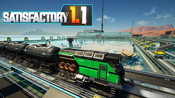 Why Did I Build So Much? | SATISFACTORY 1.1