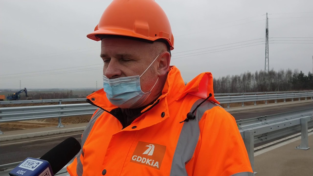 Otwarcie wiaduktów nad Autostradą A1