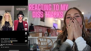 Reacting To My Diss Tracks I Spilled The Tea