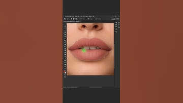 How to apply realistic lipstick   Photoshop short tutorial