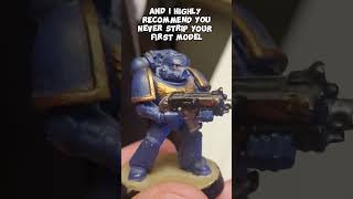 30 days of Mini Advice Day 6: Dont strip all your minis #warhammer40k #miniaturepainting #miniature