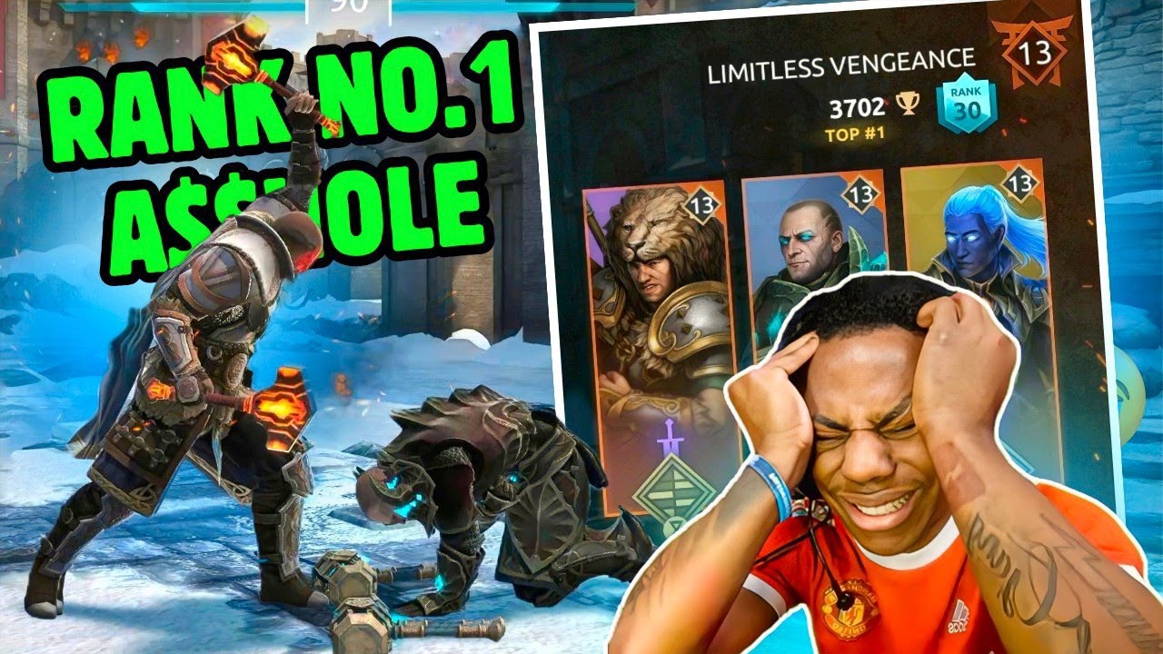 Самый идиотский игрок Top Rank #1, которого вы когда-либо видели 😭 Как его победить? || Shadow Fi...