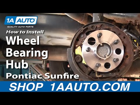 How to Replace Wheel Bearing & Hub Assembly 95-05 Pontiac Sunfire