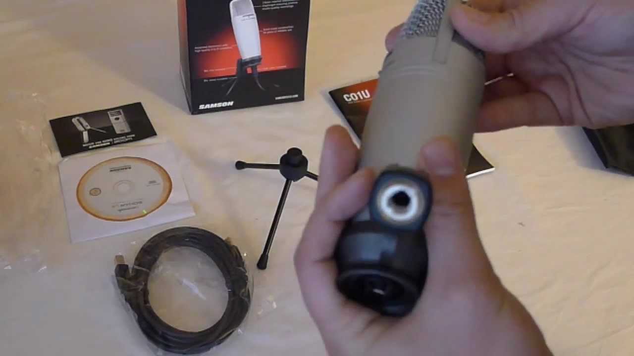 Samson CO1U - microfono professionale USB per Mac e PC