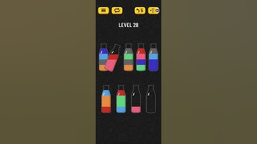 Soda Sort Puzzle Level 28 Walkthrough Solution Android/iOS