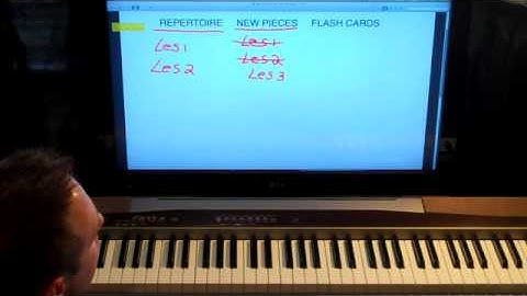 Lessons Reading Piano Lesson 2 of 50
