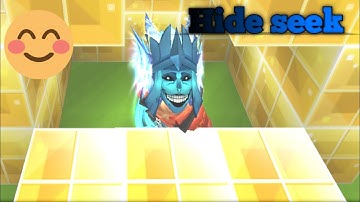 Hide and seek with my FRIEND bedwars 😀