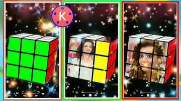 Rubix Cube Whatsapp status video make by kinemaster video editing 2020 | g tech bablu |
