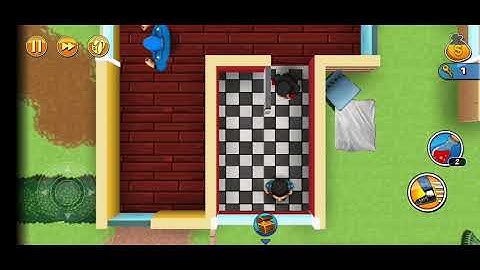 Robbery Bob Camp 7 walkthrough