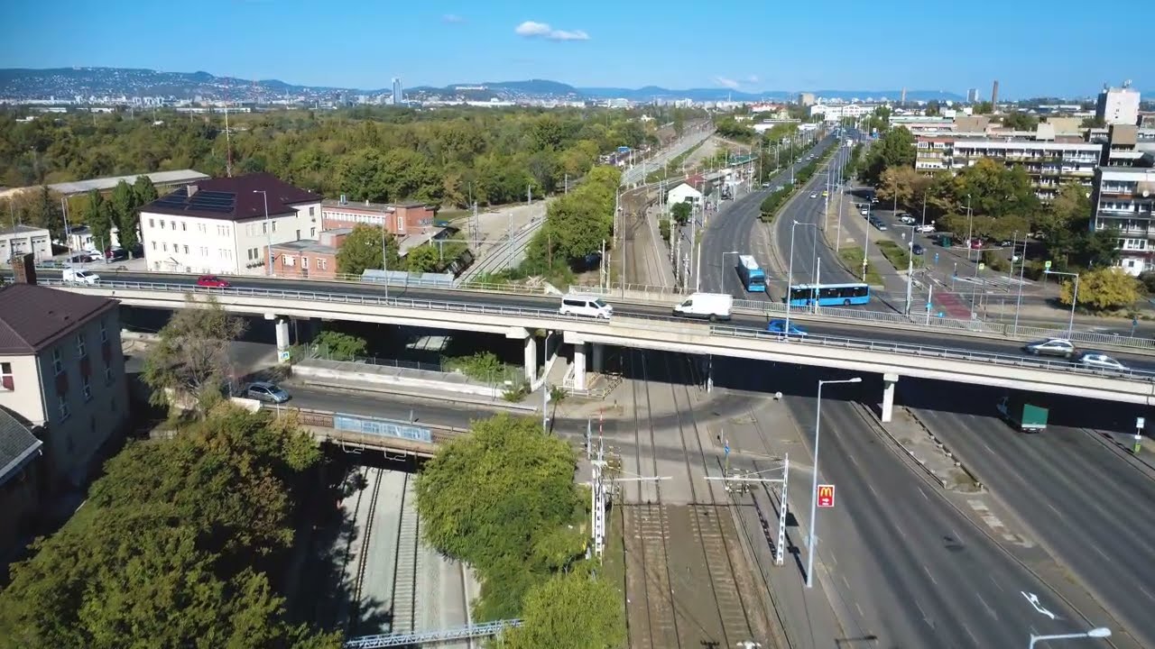 150-es vasútvonal - pesterzsébeti szakasz (Helsinki út dél és Határ út között) 2025. október