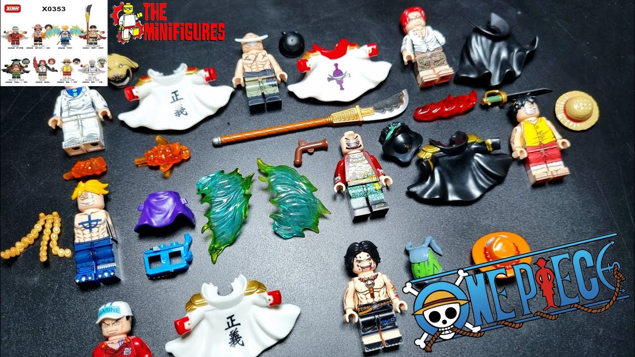 New Unofficial Lego One Piece Minifigures By XINH X0353