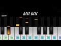 Kill bill  sza  perfect piano app tutorial  easy piano  ish2001