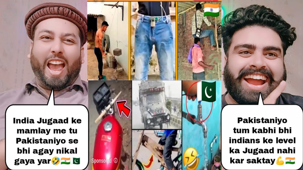 Indian Funny Desi Jugaad Vs Pakistani Funny Desi Jugaad 