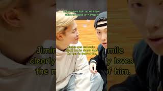 Jimins Eyes Light Up With Love When He Gazes At Namjoon.