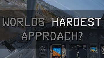 WORLDS HARDEST APPROACH #1 - TONCONTIN (MHTG) LANDING PMDG 737 NGX