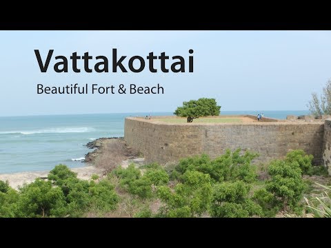 Vattakottai - Fort & Beach - Tourist place in Kanyakumari, Tamilnadu