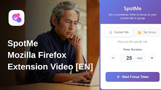 SpotMe: Tab Focus Assistant (Mozilla Firefox Walkthrough - EN) #firefox #browserextension