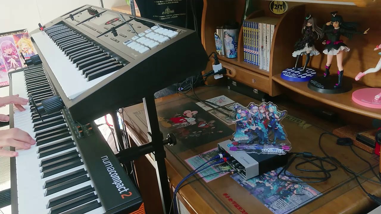 【バンドリ！】BRAVE JEWEL/Roselia キーボードを弾いてみた