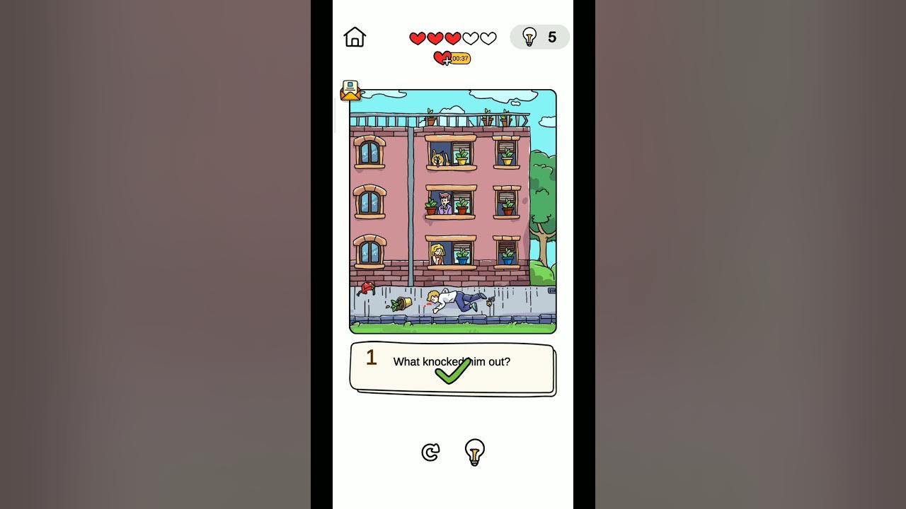 Brain Out Detective Level Falling Object YouTube