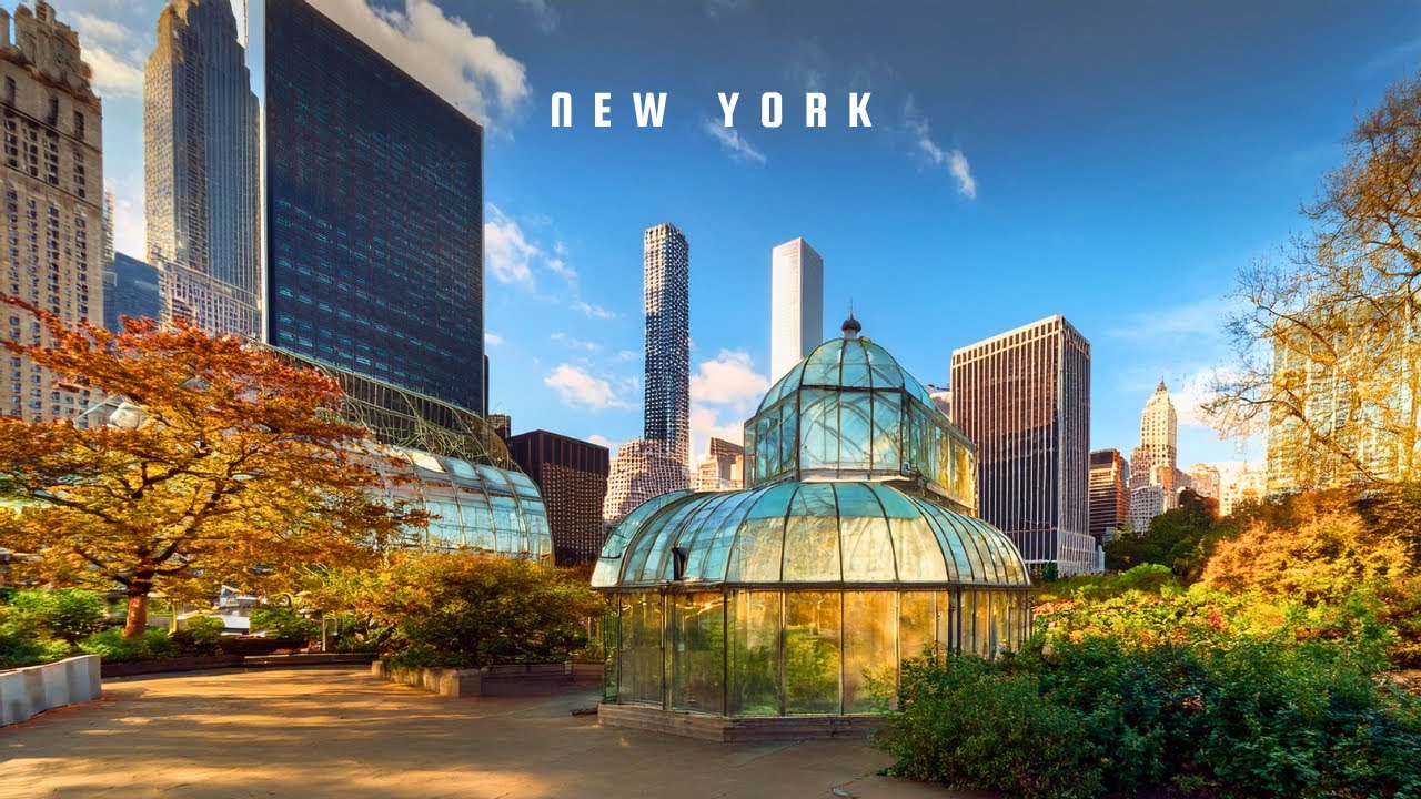 Relaxed Saturday Morning in Conservatory Gardens | New York Walking Tour