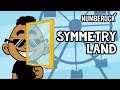 Symmetry song for kids  a day at symmetry land  lines of symmetry