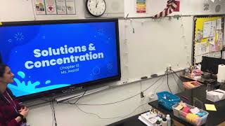 Chapter 13: Solutions and Concentration Slides 1-13