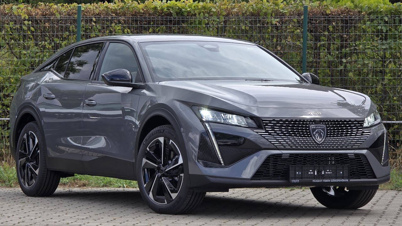 Peugeot 408 Allure Hybrid 145 1.2 48V e-DCS6 Selenium Grey