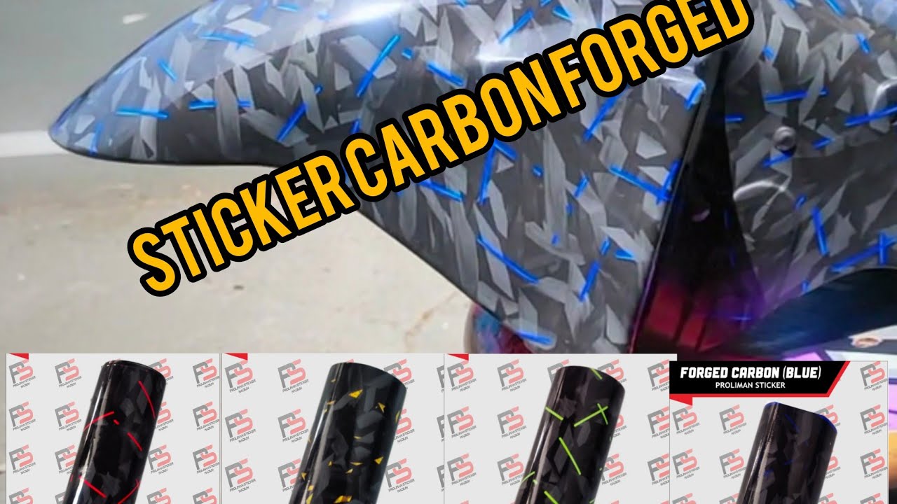 stiker carbon YouTube