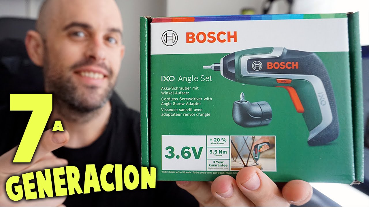 ▷ Chollo Atornillador Bosch IXO set (7ª generación) por sólo 36,99€ con  envío gratis (-26%)