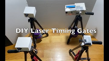 D1 Sprinter/Ivy League Engineer DIY Laser Timing Gates for Athlete Speed Testing/Track and Field