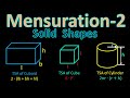 Mensuration Class 8 - 2 I Surface Area of Solids Kaise Nikalte Hai Surface Area and Volume class 8
