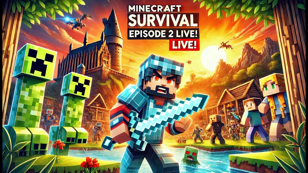 Minecraft Survival Episode 2: The Adventure Continues! - YouTube