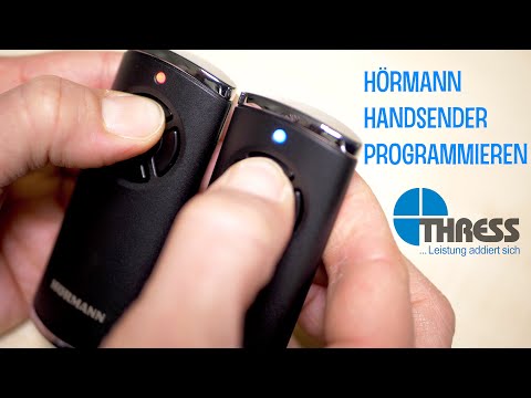 Hörmann // Handsender HS 4 BS programmieren, einlernen