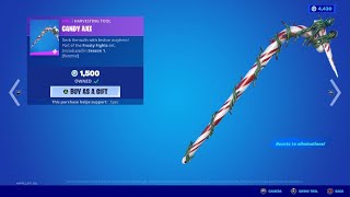 *RARE* Candy Axe Pickaxe is Back! (Fortnite Battle Royale)