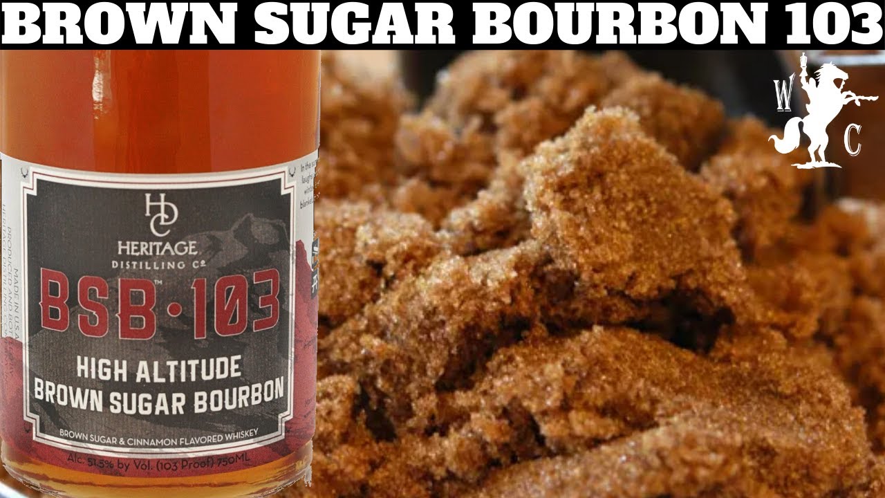 Heritage Distilling BSB 103 High Altitude Brown Sugar Bourbon Whiskey Review YouTube