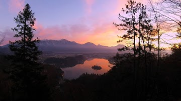 GoPro Hero Session - Time lapse | Lake Bled Awakening