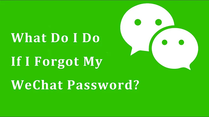 WeChat - What Do I Do If I forgot My WeChat Password? - DayDayNews