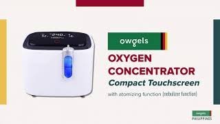 PORTABLE TOUCHSCREEN OXYGEN CONCENTRATOR || Owgels Philippines Official