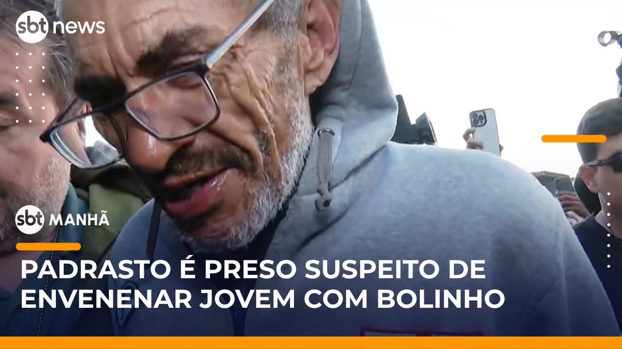 Padrasto é preso suspeito de envenenar enteado com bolinho de mandioca | #SBTManhã