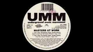 HOUSE CLASSIC | MAW feat. Jocelyn Brown : Can&#39;t Stop The Rhythm (Masters &amp; Mackintosh Mix)