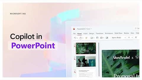 마이크로소프트 365 코파일럿 | Copilot in PowerPoint Demo