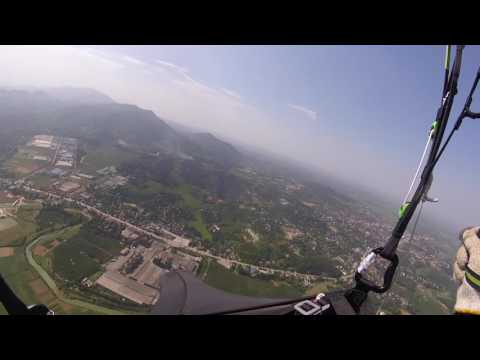 Paragliding from Ubo