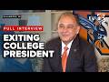 FULL INTERVIEW | Exiting Kalamazoo College president says goodbye, reflects on achievements