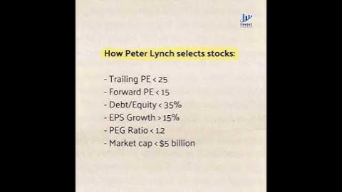 Peter Lynchs StockPicking Strategy Invest in What You Know for Strong Growth and Undervalued Stocks