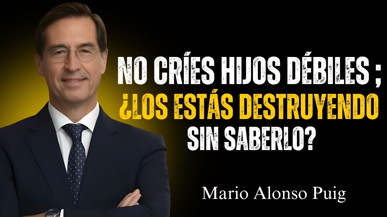 Nunca Permitas Esto a Tus Hijos o Sufrirás en la Vejez _ Mario Alonso Puig MOTIVATION