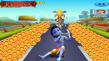 Little Krishna Run Game - Lord Krishna Chasing Enemy | Android/iOS Gameplay HD