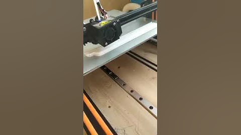 3D Printer Anet E16 on rail MGN12H