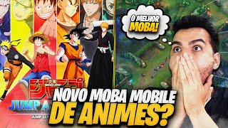 NOVIDADES Sobre o Novo MOBA de ANIMES Para MOBILE! 