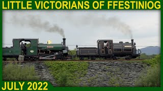 Ffestiniog Railway: Welsh Pony & Blanche Climb the Mountain