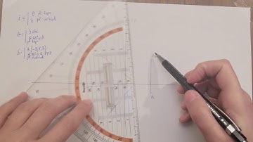 Interseção de um plano de topo com um plano vertical